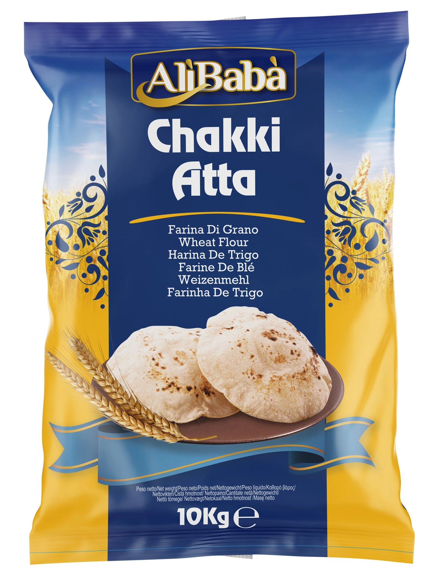 CHAKKI WHOLE WHEAT FLOUR ALI BABA 2X10KG