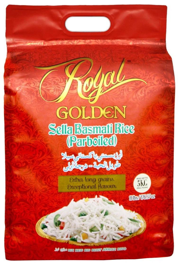 PARBOILED ROYAL GOLDEN RICE 5KG