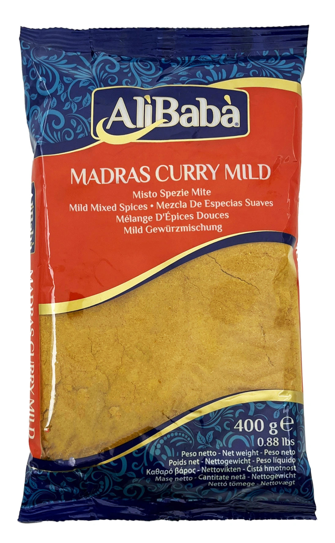 MADRAS CURRY PWD MILD ALI BABA 400G