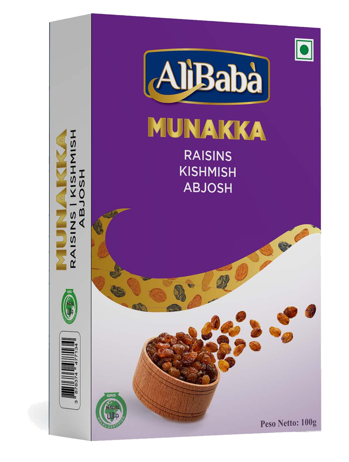 RAISINS MUNAKKA ALI BABA 100G
