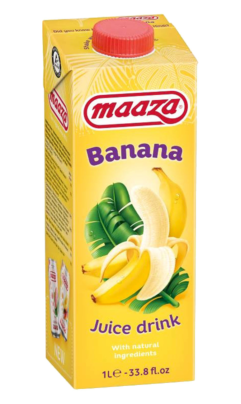 MAAZA TETRAPAK BANANA X1LT