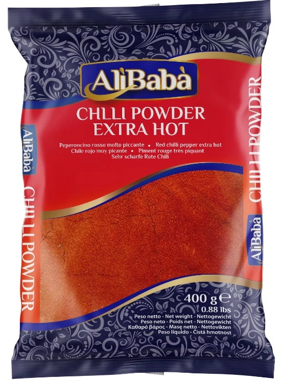CHILLI PWD EX.HOT ALI BABA 400G