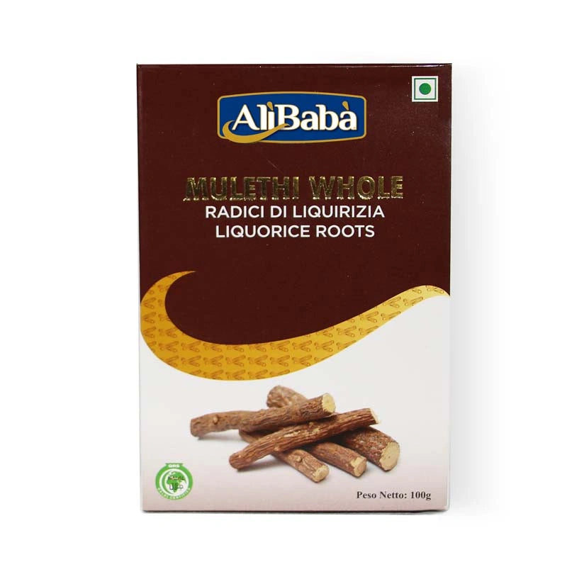 LICORICE MULATHI) WHOLE ALI BABA 100G