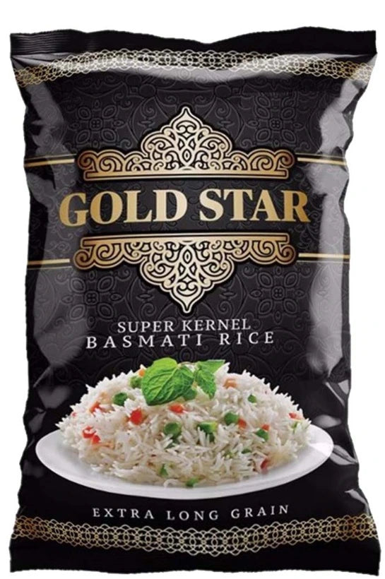 GOLD STAR BASMATI RICE 1121, 1KG