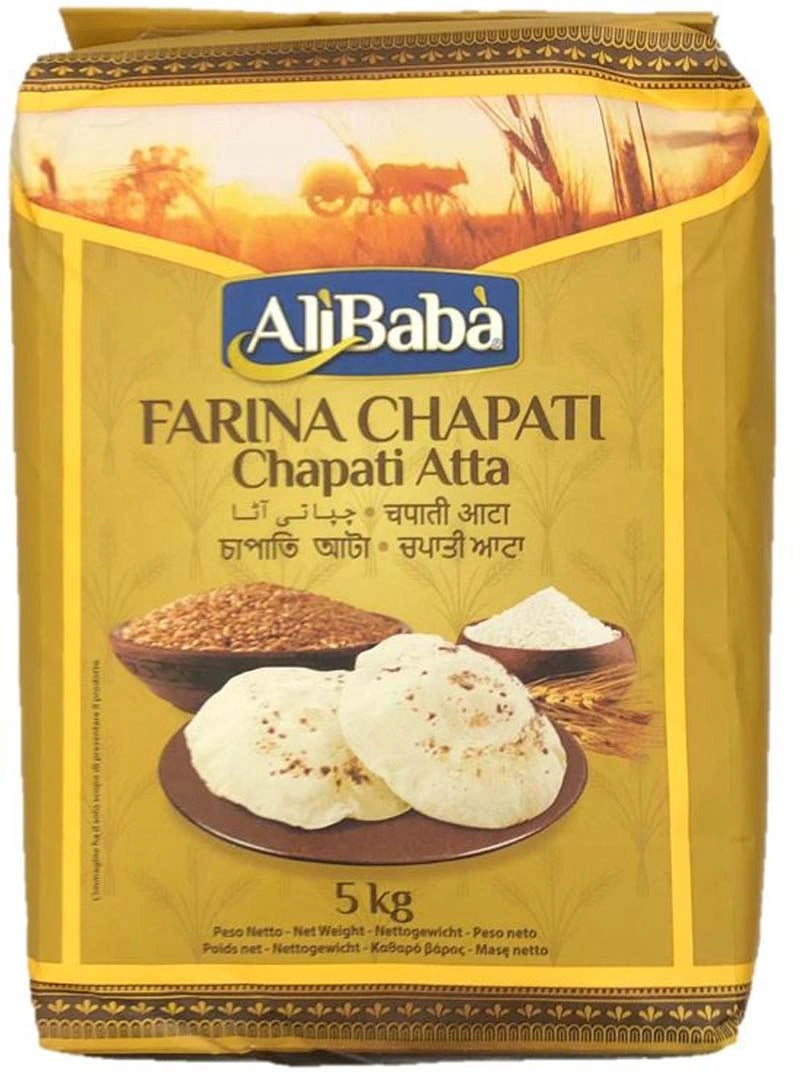 AATA ALI BABA, CHAPATI FLOUR ALI BABA 5KG ITA