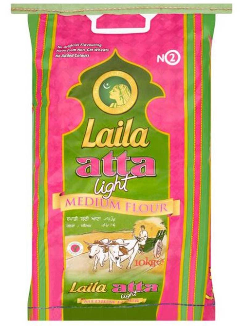AATA, LAILA LIGHT MEDIUM FLOUR 10KG
