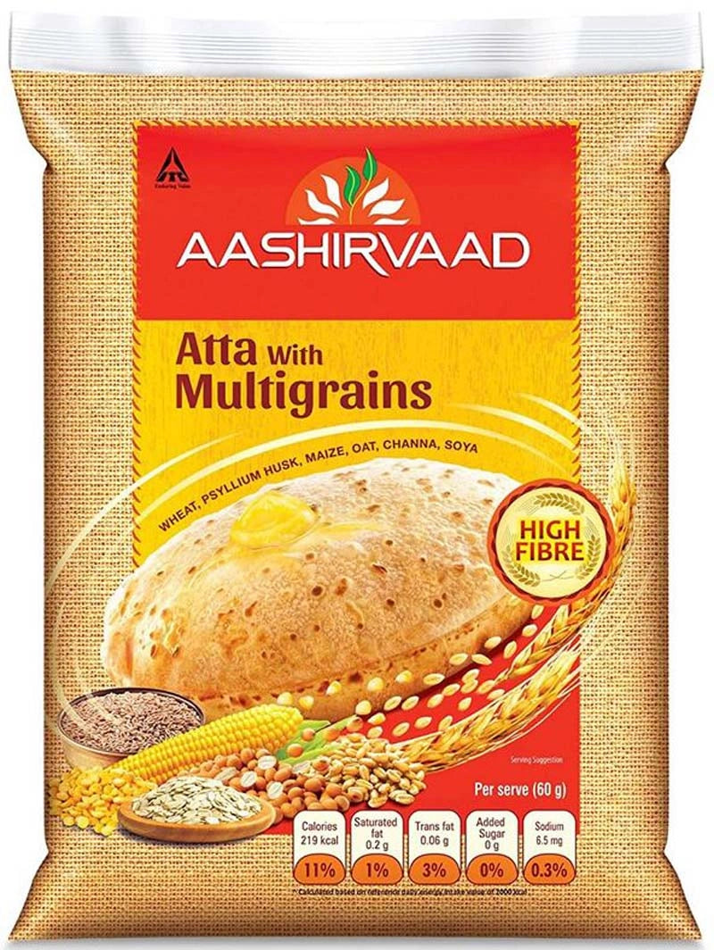 AASHIRVAAD MULTIGRAIN FLOUR 10KG