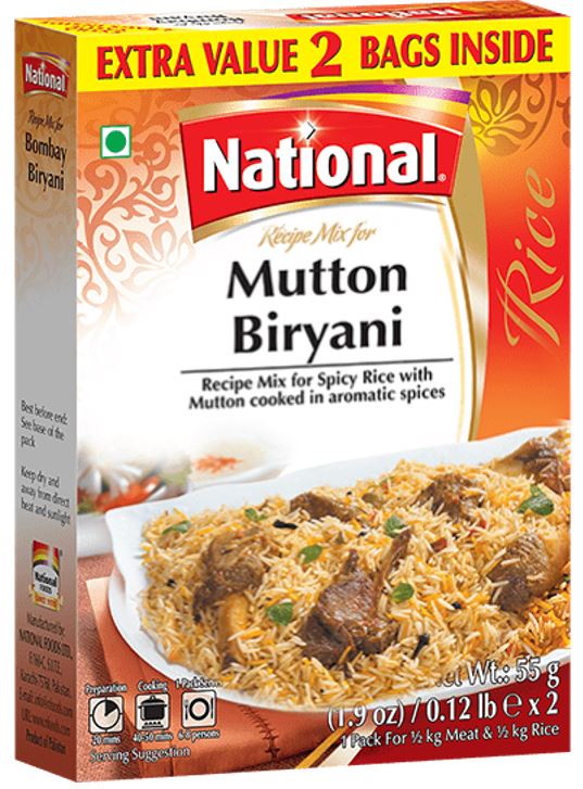 National Mutton Biryani
