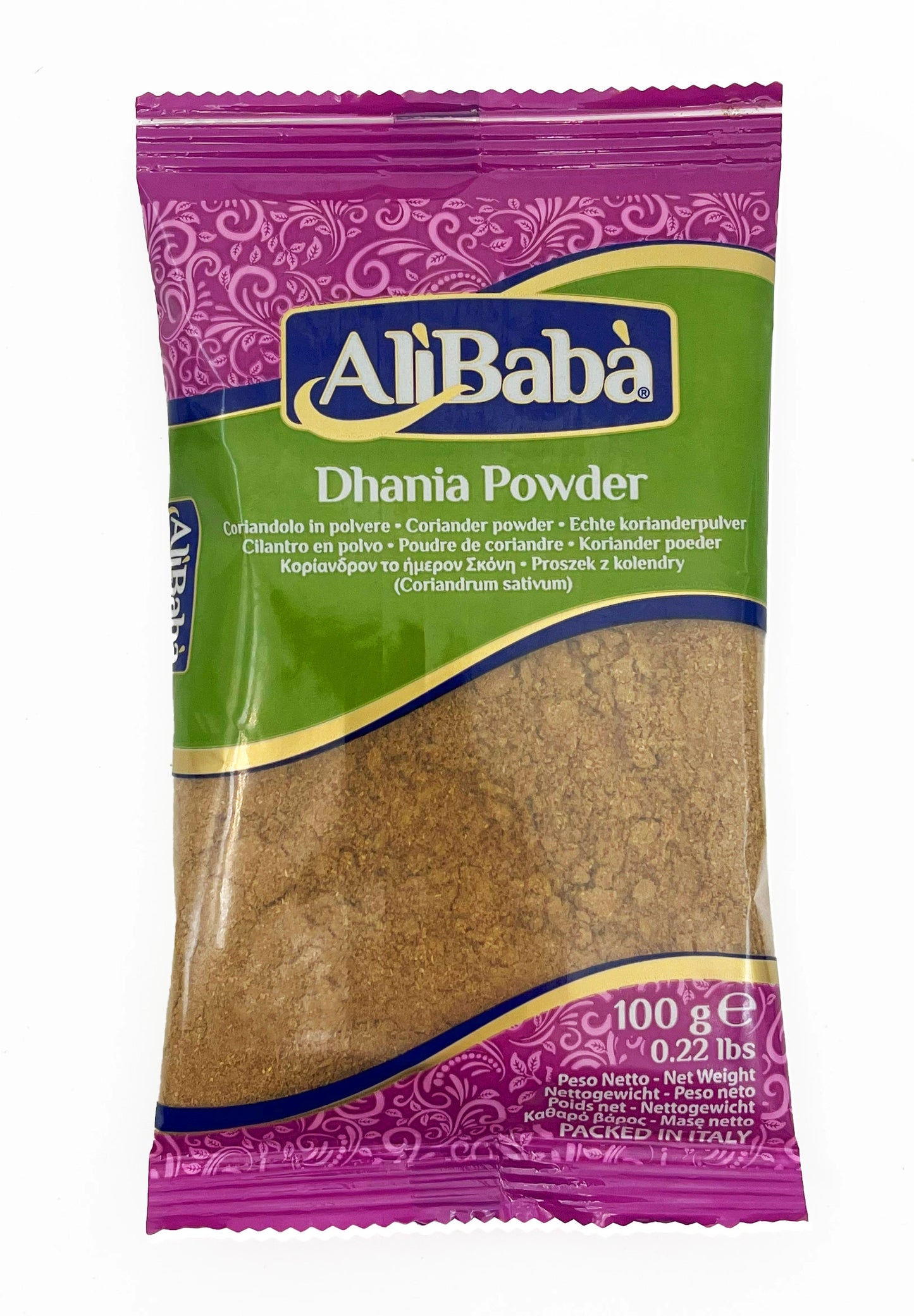 DHANIA POWDER, CORIANDER PWD ALI BABA 100G