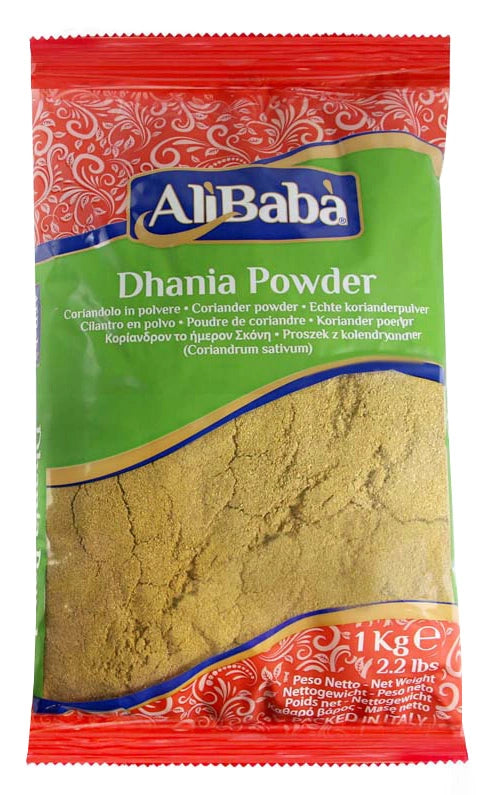 DHANIA POWDER, CORIANDER PWD ALI BABA 1KG