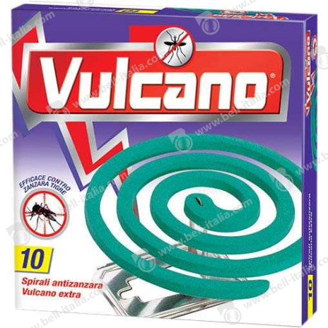 MOSQUITO COIL, Volcano Spirals 10 Pieces