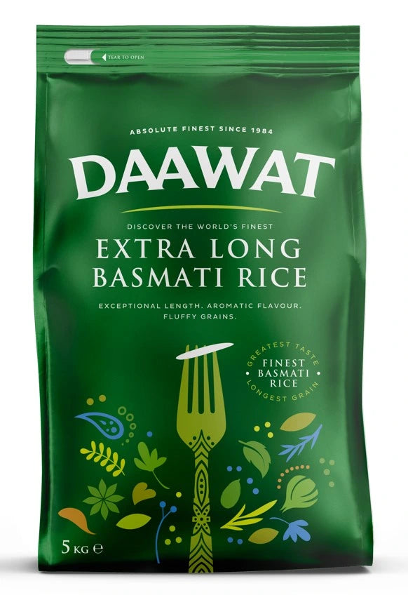 BASMATI DAAWAT EXTRA LONG RICE 5KG