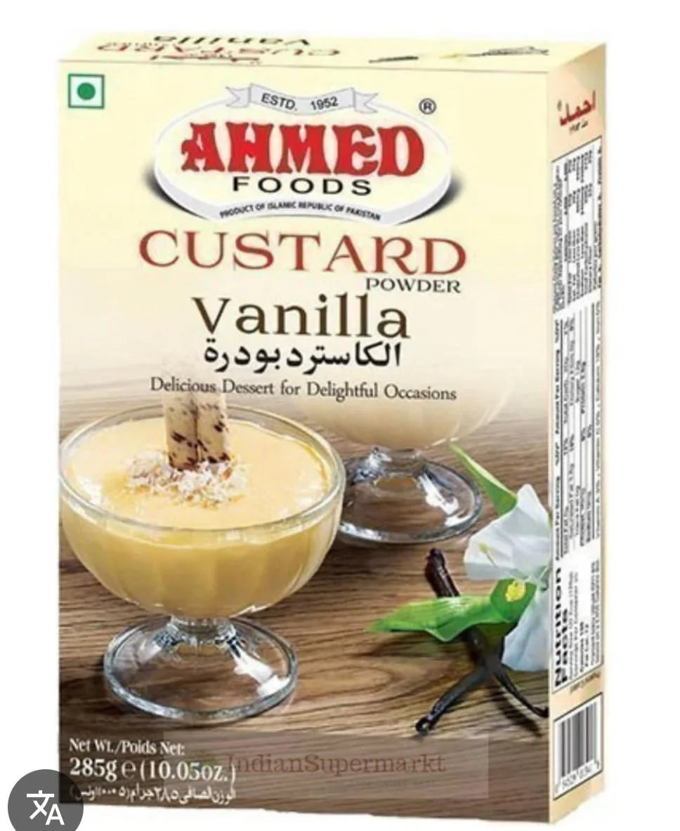 CUSTARD POWDER VANILLA AHMED, DESSERT- 285G