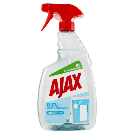 Ajax Detergent Spray Cristal Glass 100% Anti-Halo Ml.750
