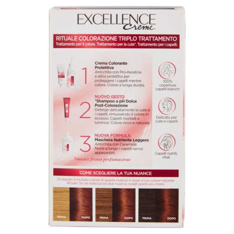 L'Oreal Paris Excellence Castano Mogano Ramato N°4,54 (BROWN)