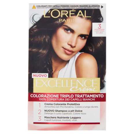 L'Oreal Paris Excellence Dark Brown N°3