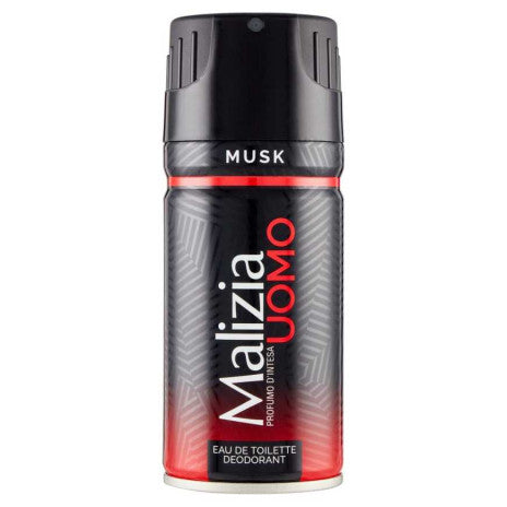 Malizia Deo body Spray Man Musk Ml.150