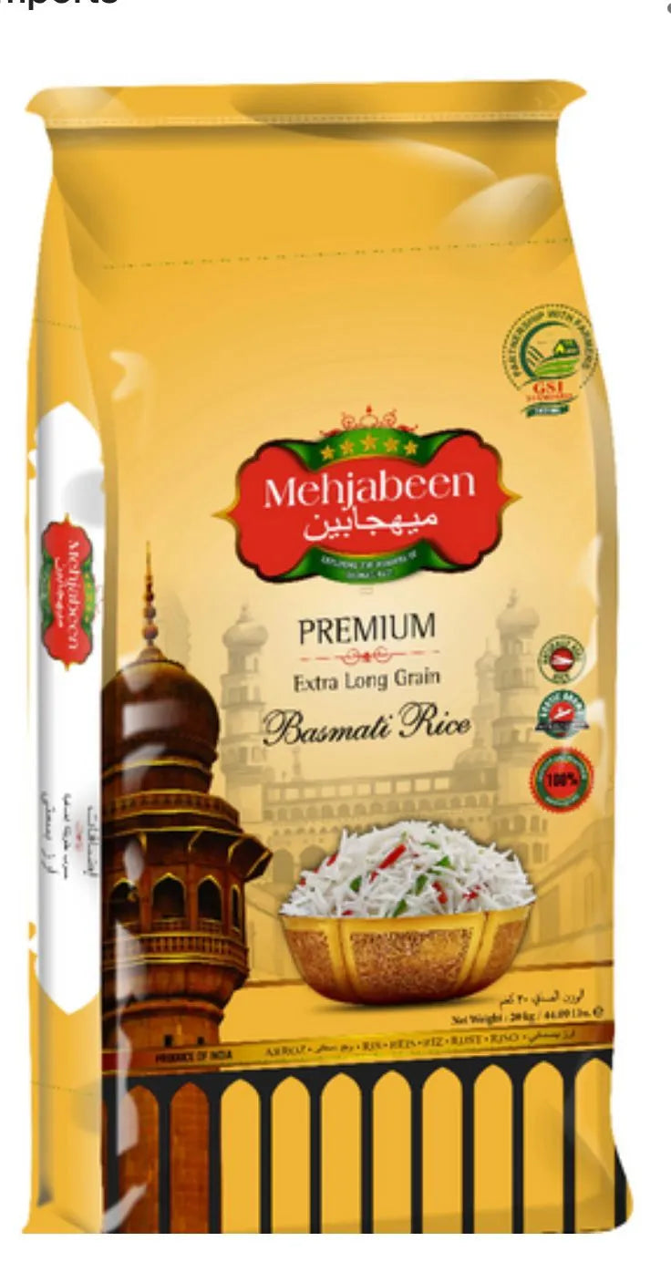 MEJABEEN BASMATI RICE 10KG