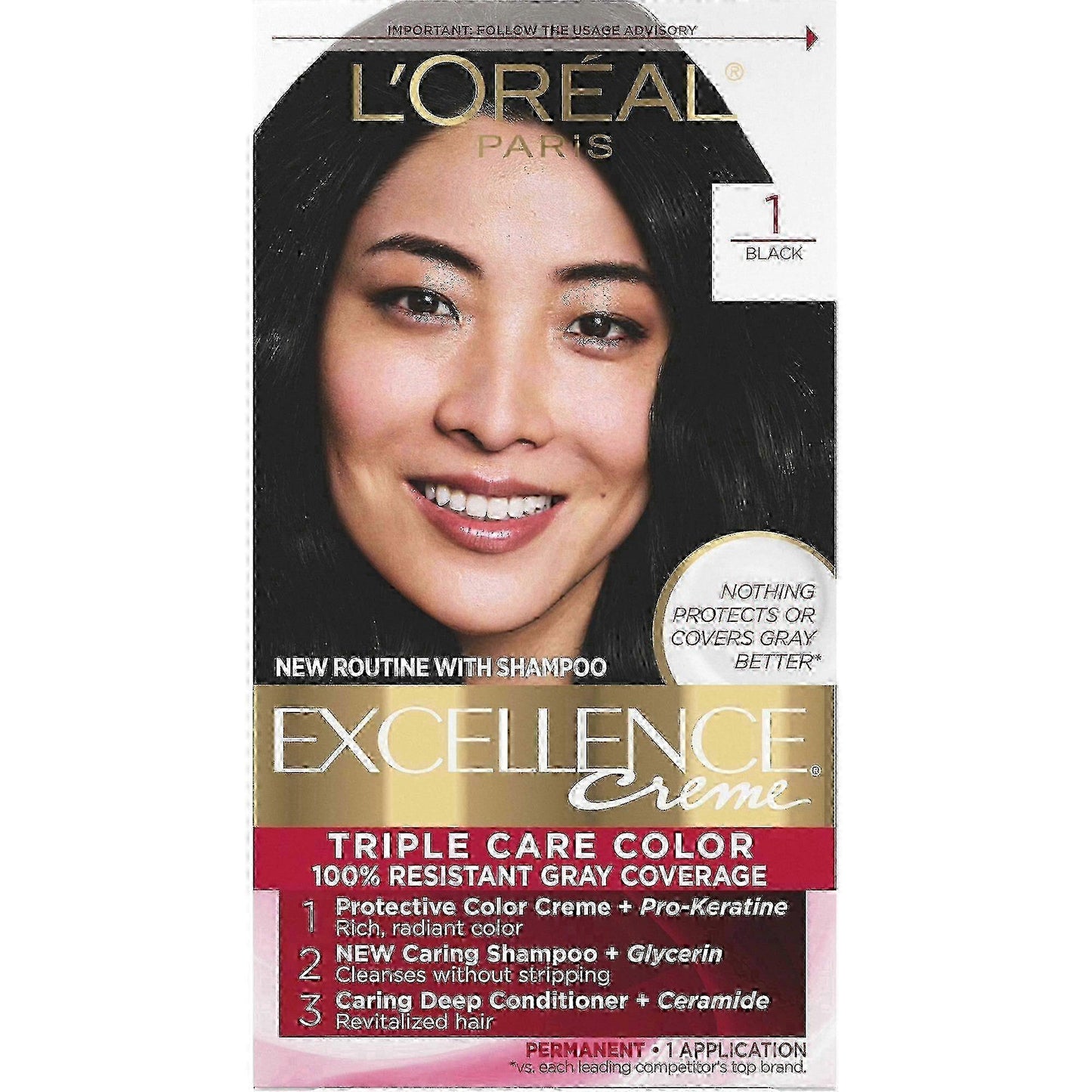 L'Oreal Paris Excellence Crema Nero N°1 Excellence Crema N.1 Nero