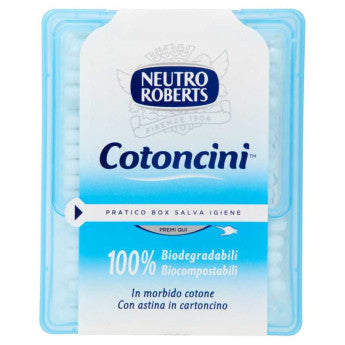 Neutral Roberts Cotton Biodegradable Bows 260 Pcs COTTON SWABS
