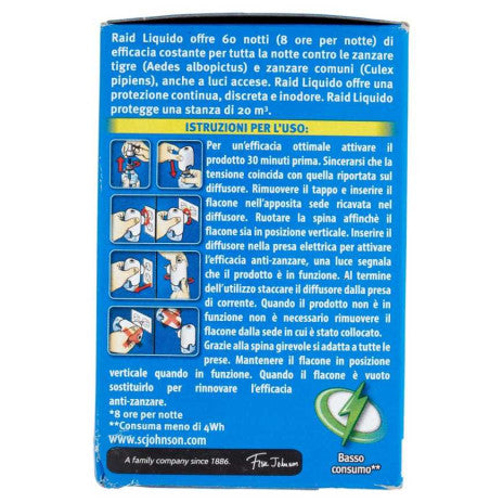 RAID MOSQUITO LIQUID REFILLER 2 AND 2