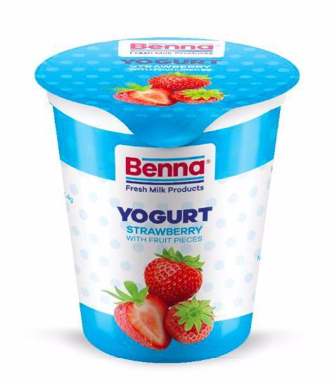 STRAWBERRY FLAVOUR YOGURT