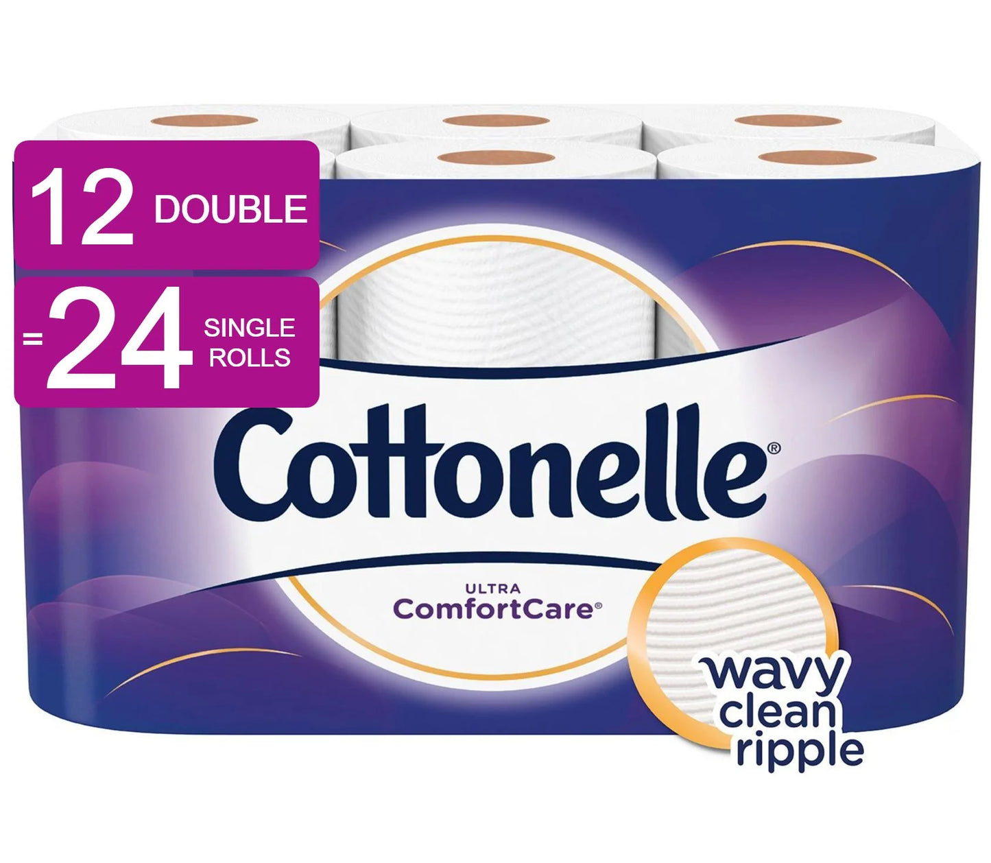 TOILET PAPER 24 ROLLS