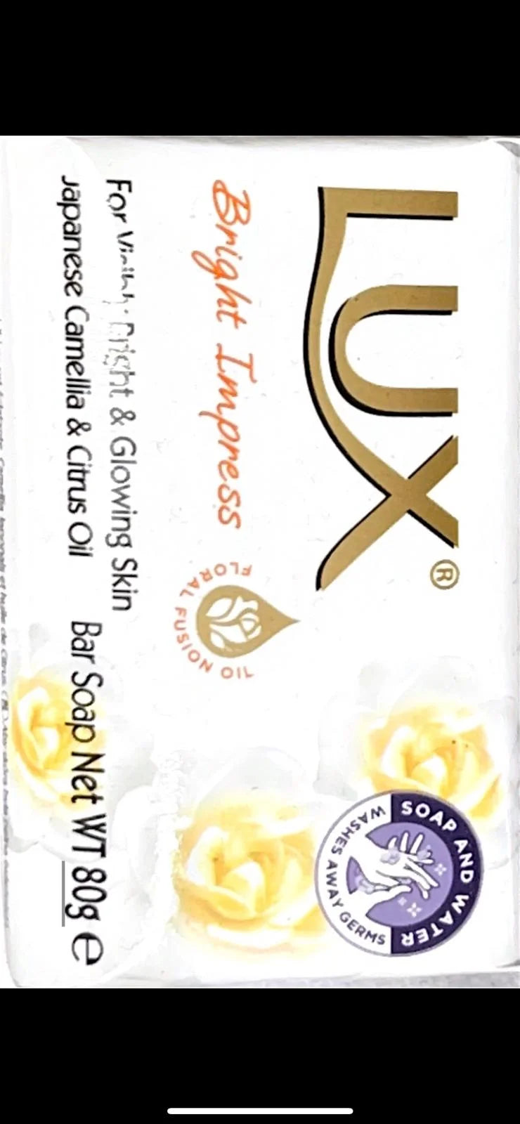 LUX SOAP BRIGHT IMPRESS 80G