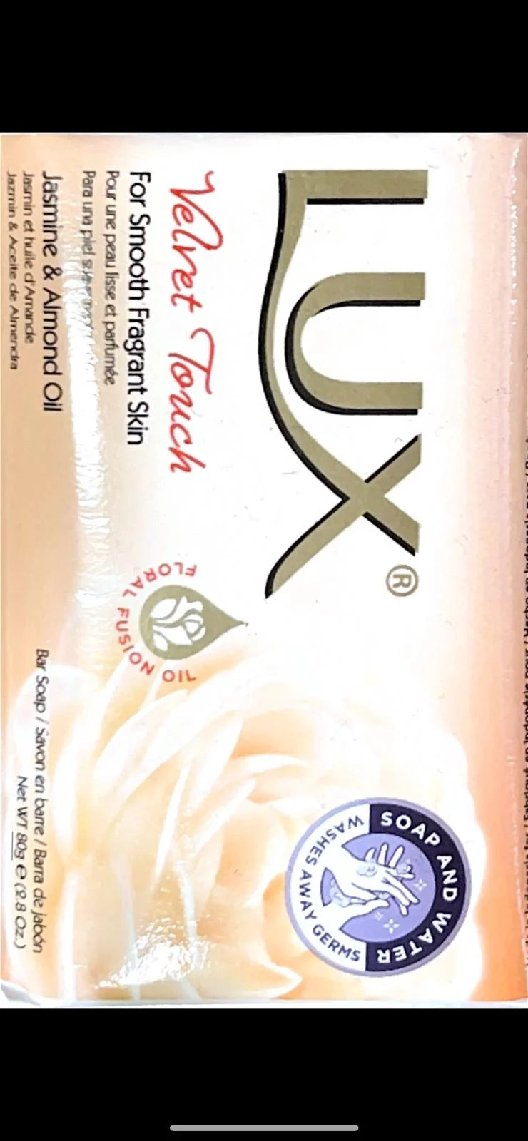 LUX SOAP VELVET TOUCH 80G