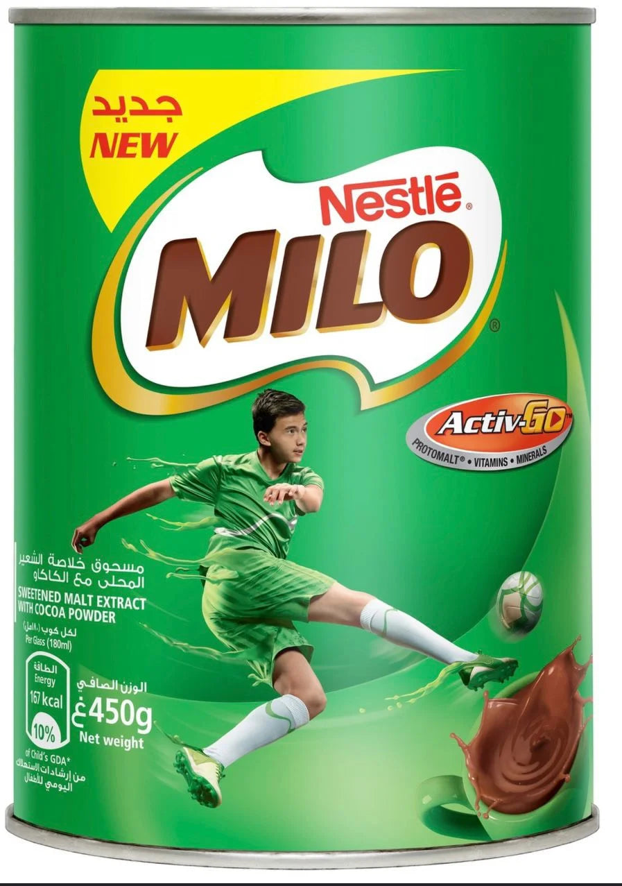 NESTLE MILO CHOCOLATE MILK POWDER 400 GM