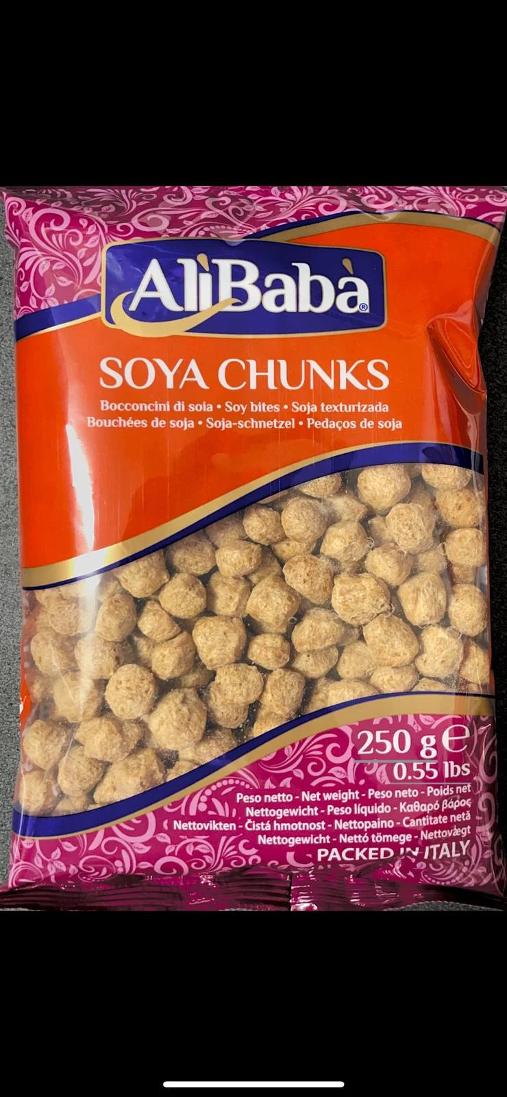SOYA CHUNKS 250 GM, SOYABEAN
