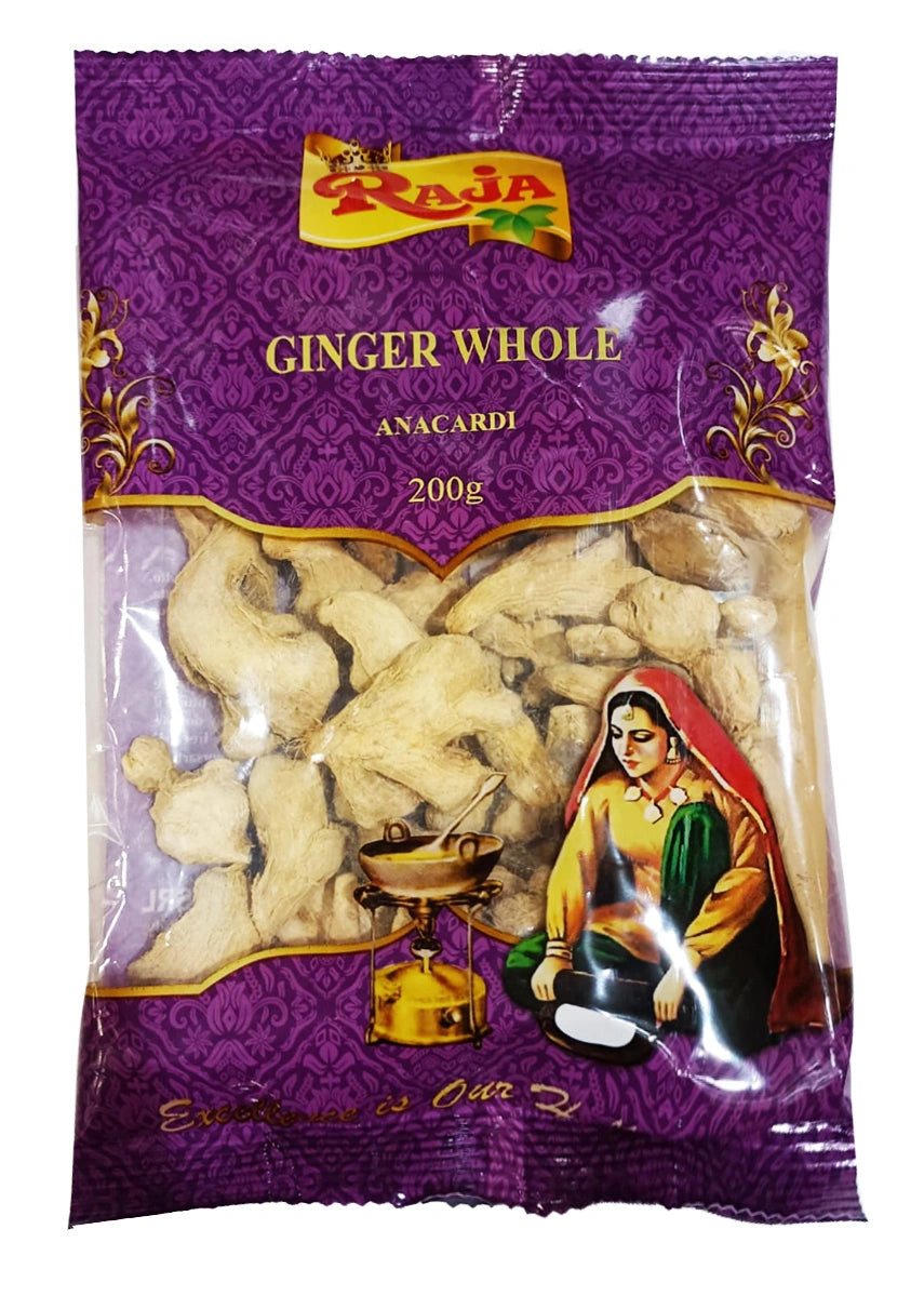 DRY GINGER WHOLE RAJA 10X200G