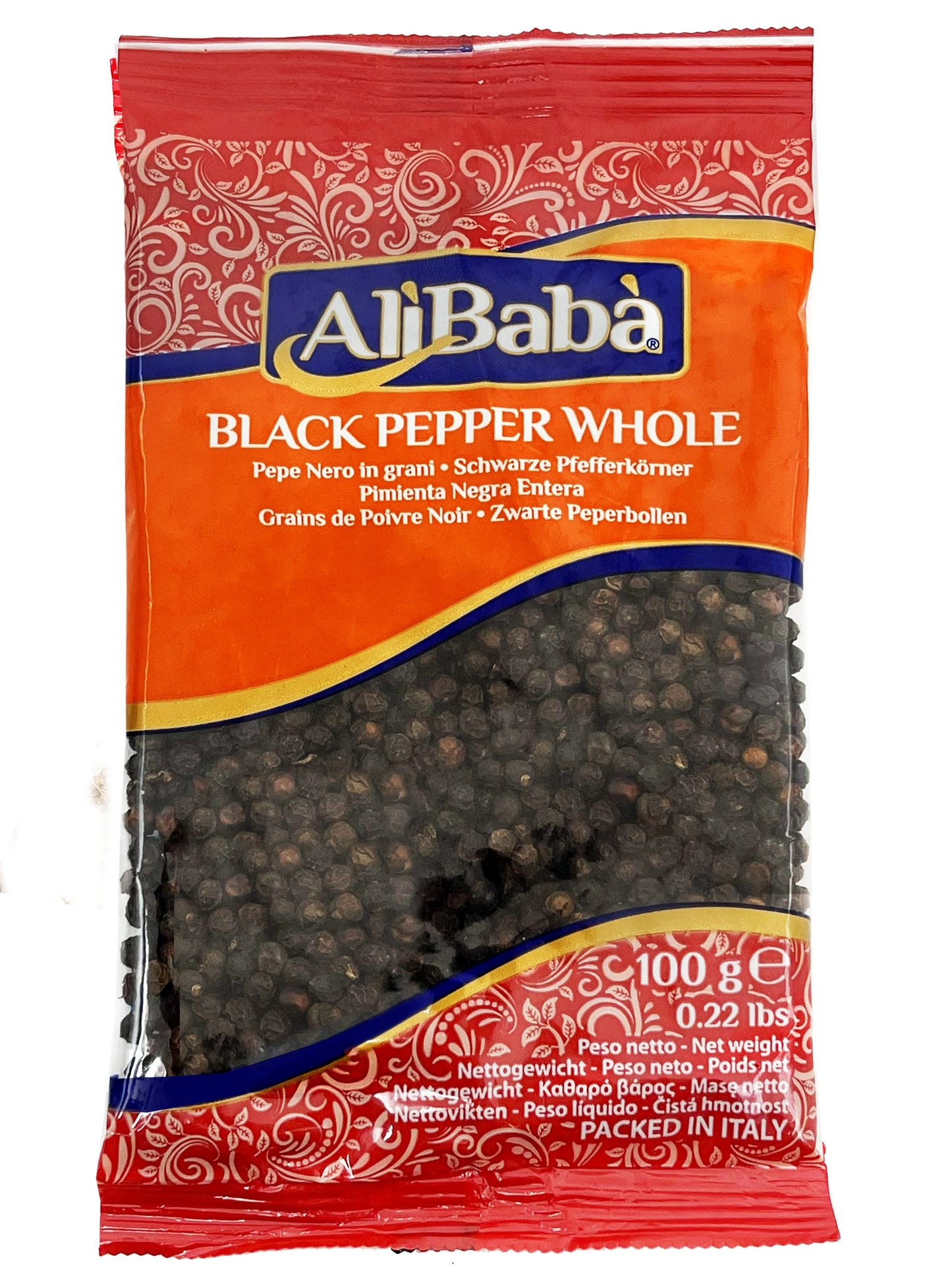 BLACK PEPPER WHOLE 100G