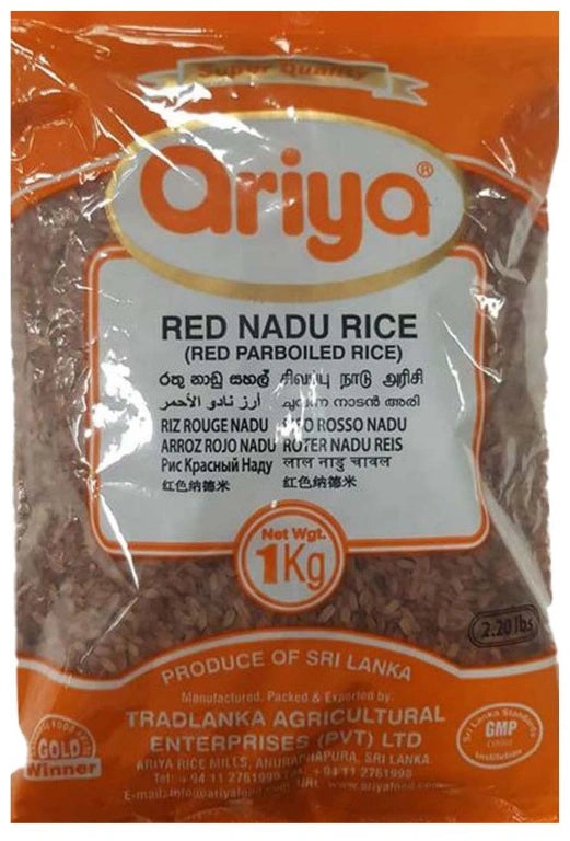 RED PARBOILED(NADU) RISO ARIYA 4X5KG