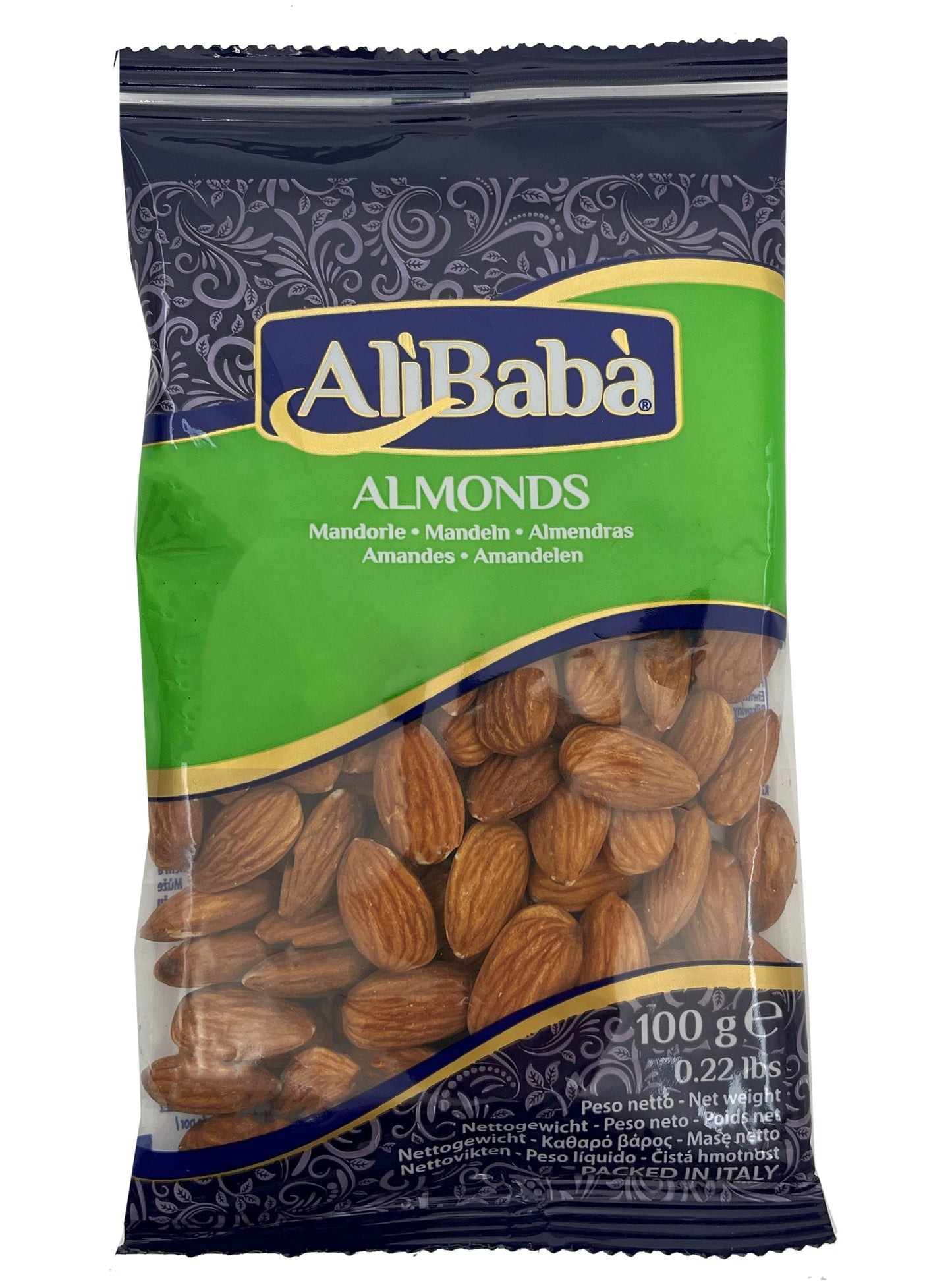 BADAM, ALMONDS(U.S.A) ALI BABA 100G