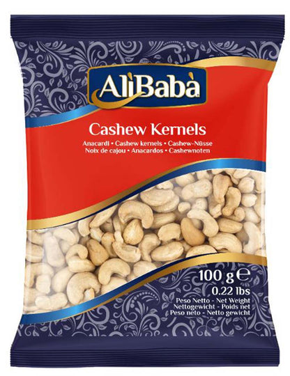 KAJU, CASHEW KERNELS ALI BABA 100G