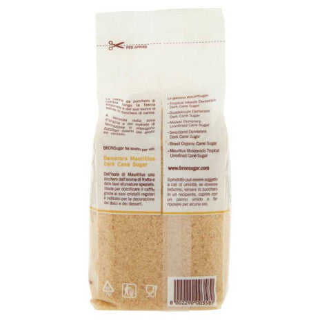 Quality Brown Sugar Demerara Gr.500