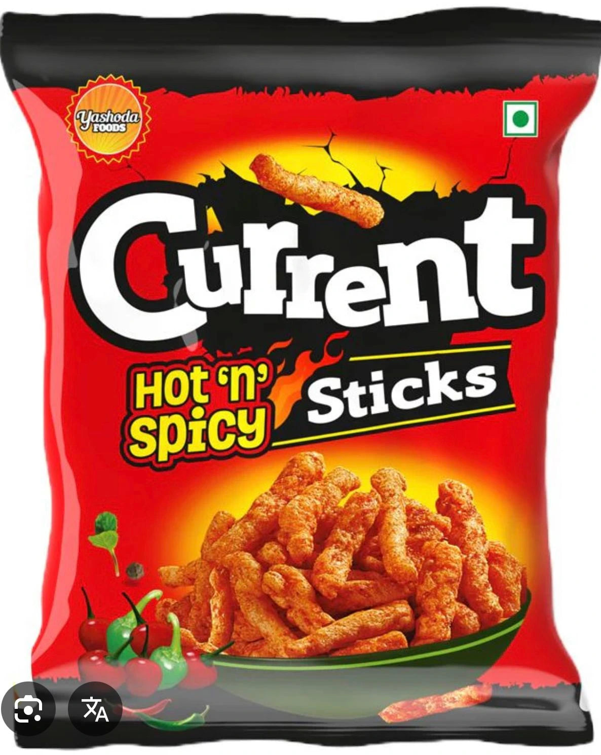 CURRENT HOT AND SPICY STICK, SNACKS
