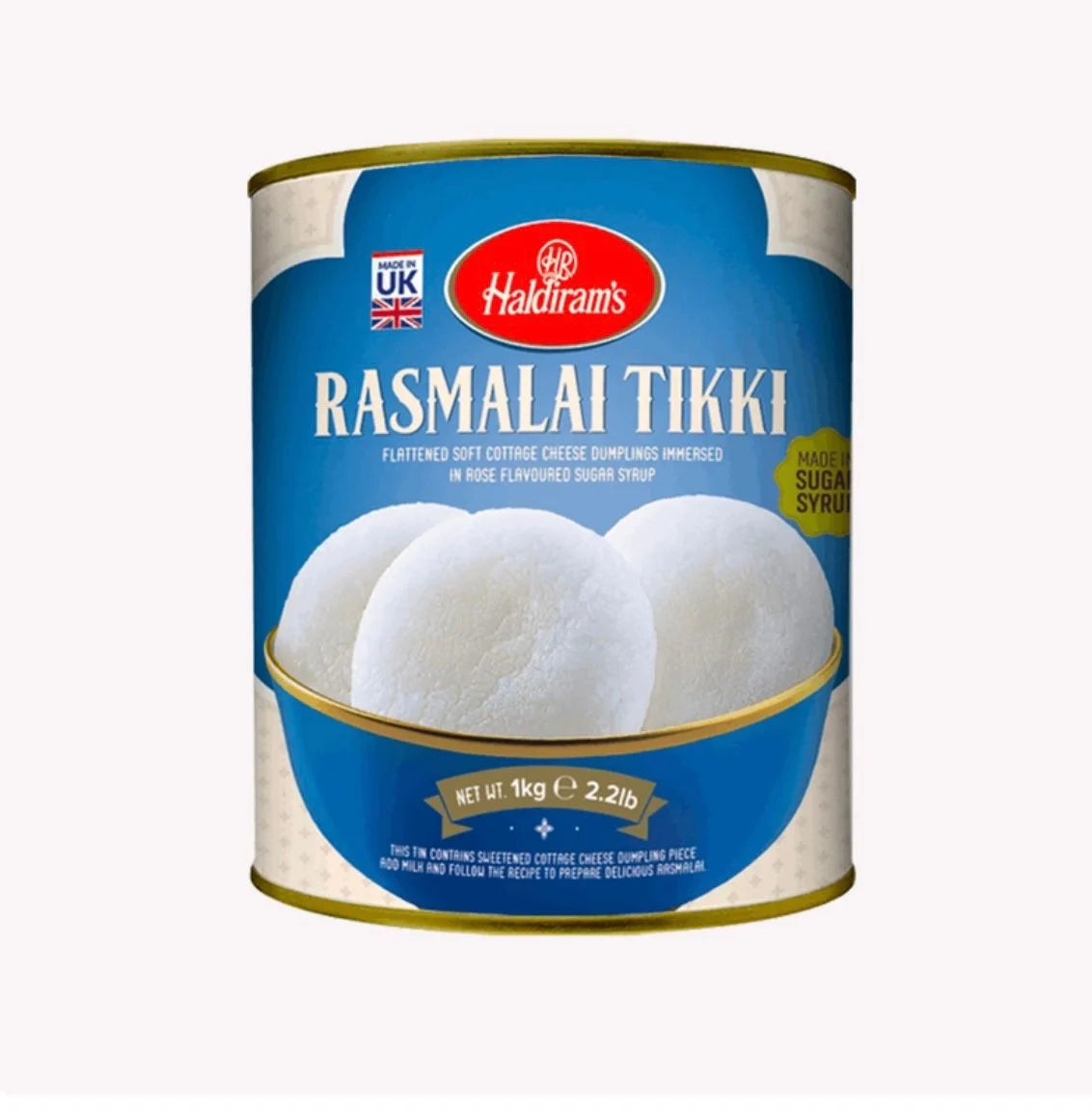HALDIRAM RASMALAI TIN, SWEETS