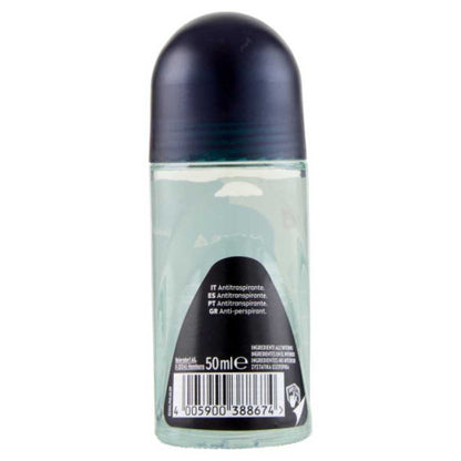 Nivea Man Deo Roll On Invisible Black & White Ml.50