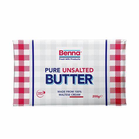 PURE UNSALTED BUTTER BENNA