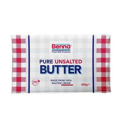 PURE UNSALTED BUTTER BENNA