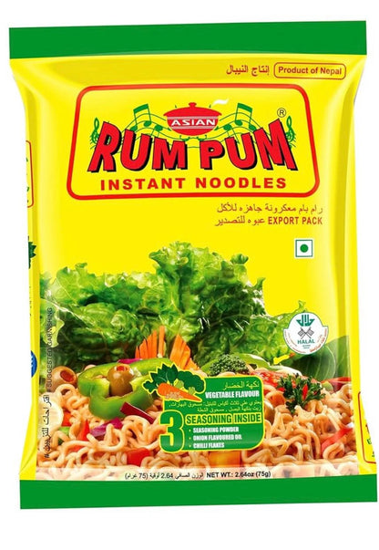 Rumpum Veg Noodles 5x75g