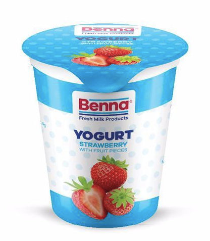 STRAWBERRY FLAVOUR YOGURT