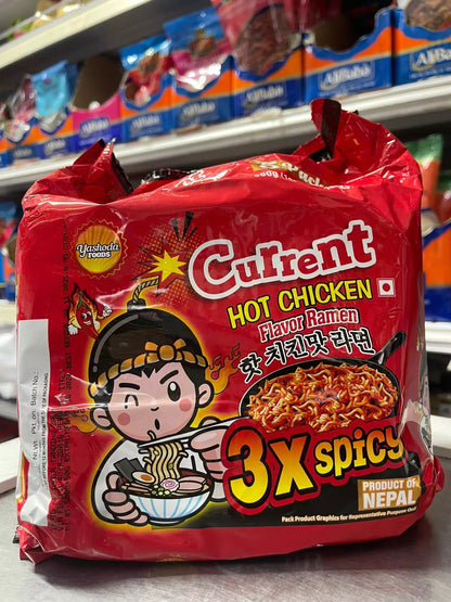 CURRENT NOODLES 3X SPICY 5PCS