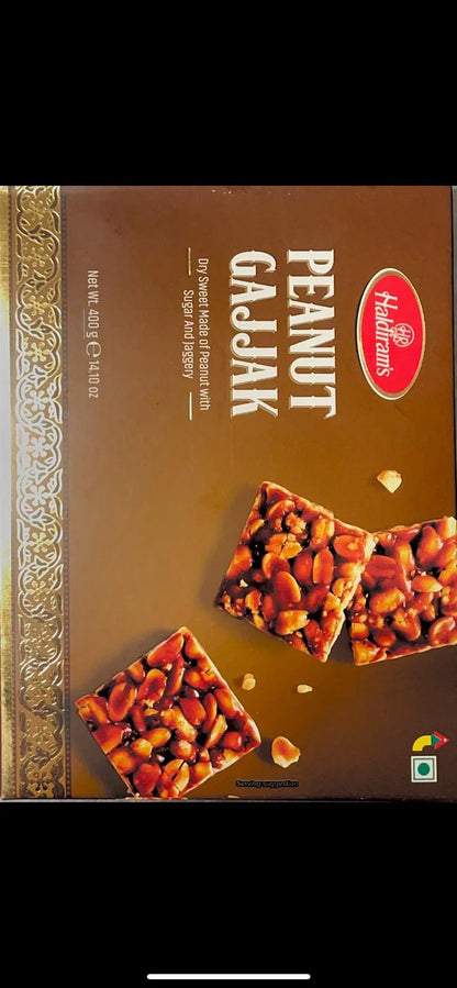 HALDIRAM PEANUT GAJJAK 400 GM